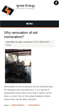 Mobile Screenshot of igniss.com